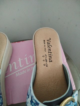 Ciabatte Valentina N.36 tacco 5 cm