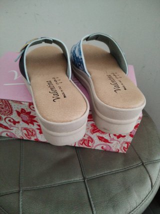 Ciabatte Valentina N.36 tacco 5 cm
