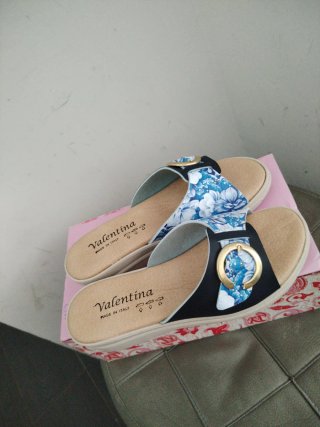Ciabatte Valentina N.36 tacco 5 cm