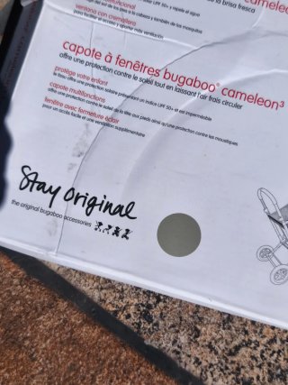 Capota verano Bugaboo camaleón. NUEVA.