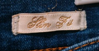 Vaqueros Slim Fit Mujer Talla 44 Azul