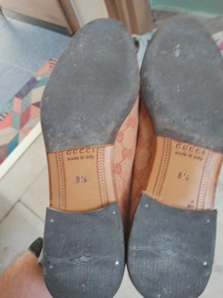 Mocasines Gucci Beige y Marrón