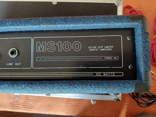 Amplificador McGregor MS100 con maletín