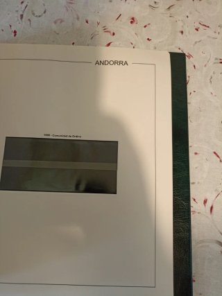 Álbum de sellos vacío