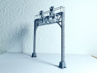Semáforo Ferrocarril Escala HO Maqueta de Trenes
