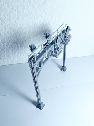 Semáforo Ferrocarril Escala HO Maqueta de Trenes