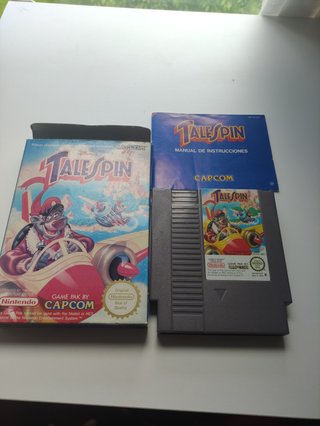 TaleSpin NES Capcom Completo ESP (CIB)