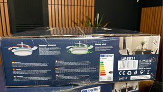 Ventilador de techo LED Mimotec Olga 36W+DC 30W