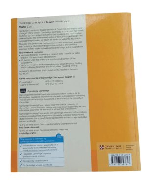Cuaderno Cambridge Checkpoint English Workbook 7