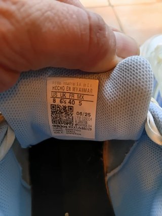 Zapatillas Adidas Blancas y Azules