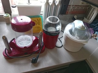 Máquina de helados, palomitera y perritos caliente
