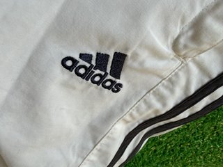 Pantalón Pirata Adidas Vintage Blanco Talla L