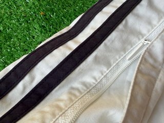 Pantalón Pirata Adidas Vintage Blanco Talla L