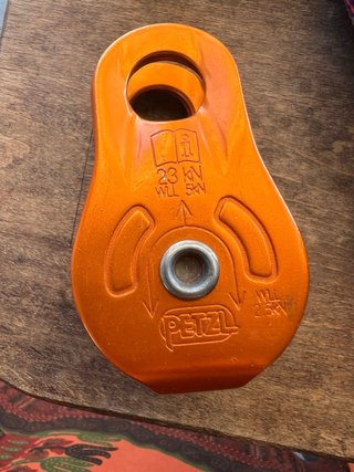 Polea de escalada petzl