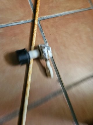 Mecanismo y barra para toldo.