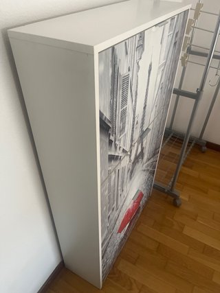 Zapatero con diseño Torre Eiffel