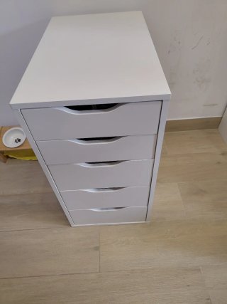 Cajonera blanca Ikea