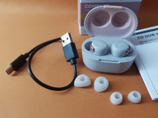 Auriculares Inalámbricos JVC Blanco y Oro Rosa