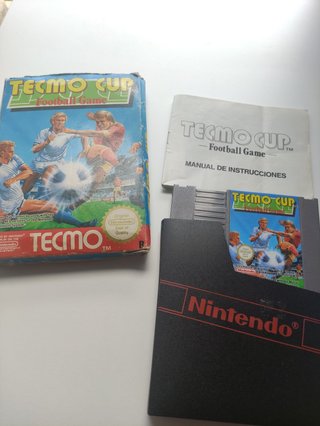 Tecmo Cup Football NES Completo + funda