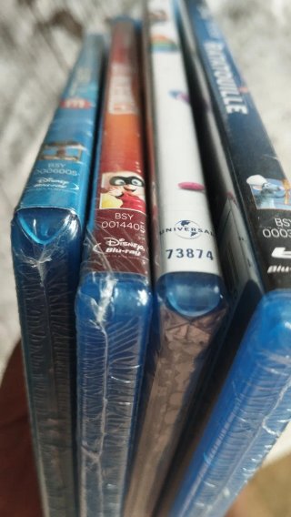 Bluray Disney Pixar + Bluray Hop (PRECINTO)