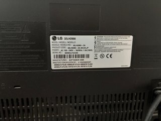 Televisión LG Negra - Perfecto Estado