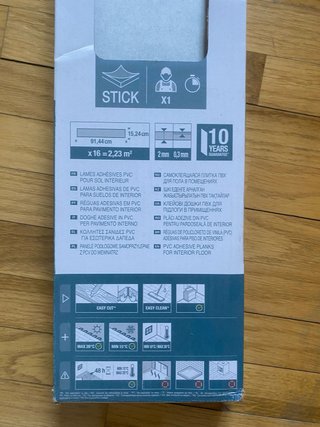 Suelo laminado imitación madera