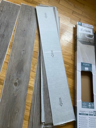 Suelo laminado imitación madera