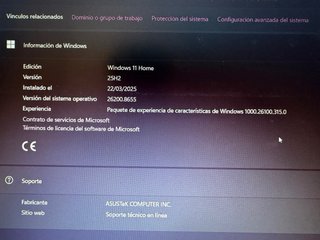 Portátil Asus Vivobook Argento e Nero