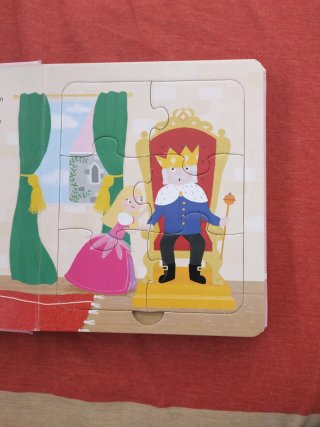 Libro Puzzle Princesas 3+