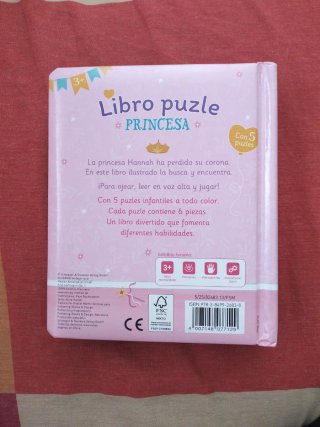 Libro Puzzle Princesas 3+