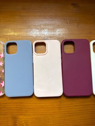 Lote 7 Fundas iPhone 12 Mini