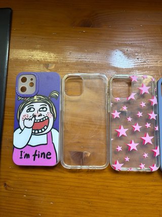 Lote 7 Fundas iPhone 12 Mini