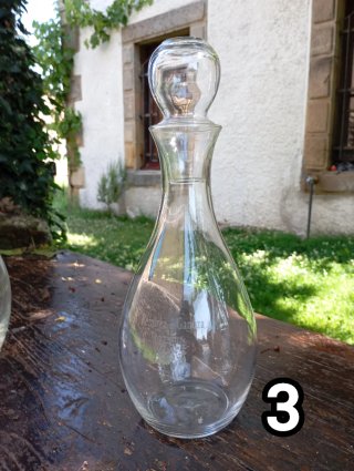 Decantador de vino o licorera