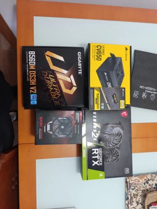 (Solo cajas) Lote Componentes PC: Placa Base, Fu