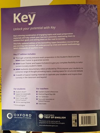 Key Bachillerato 2e 2 Student Book (Spain)