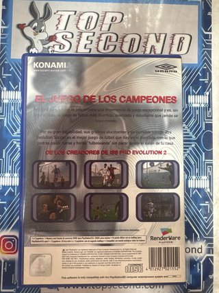 Pro Evolution Soccer PS2 Konami