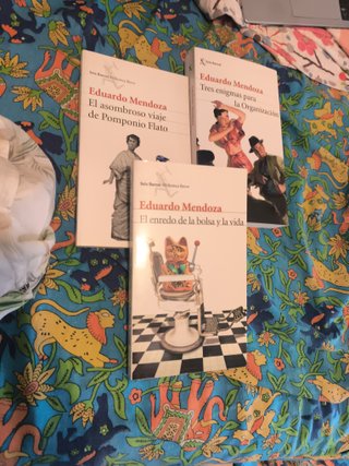 Pack de 3 libros de Eduardo Mendoza