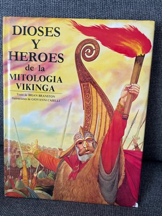 Libro Dioses y héroes de l mitología vikinga