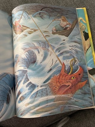 Libro Dioses y héroes de l mitología vikinga