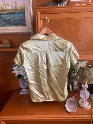 Camisa Cortefiel 100% Seda Talla 38