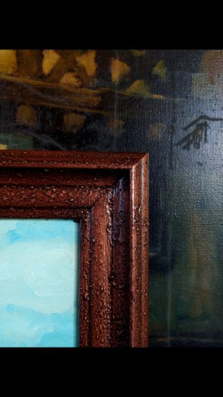 Luci Murillo 1991 Olio su Tela Antico № 106