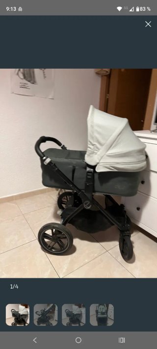 Carrito Bebé Jané con Silla + Capazo