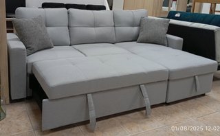 Sofá Cama PAU. Arcón + Chaiselong. Cómodo. OFERTA!
