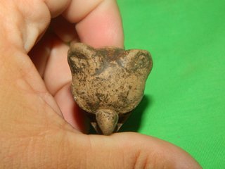 Mitologia Prehispanica Cabeza de terracota Idolo