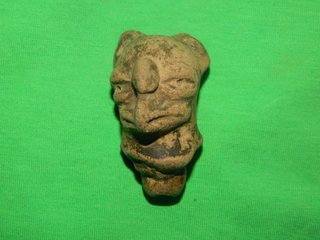 Mitologia Prehispanica Cabeza de terracota Idolo