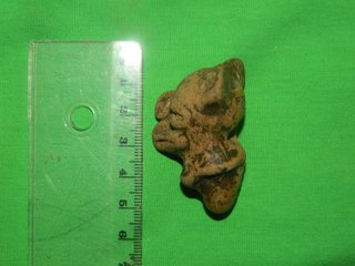 Mitologia Prehispanica Cabeza de terracota Idolo