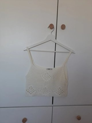 Camiseta Crochet Tirantes Talla M marca Inside