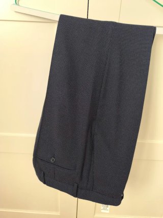 Traje Zara Azul Marino Hombre