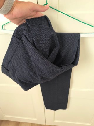 Traje Zara Azul Marino Hombre