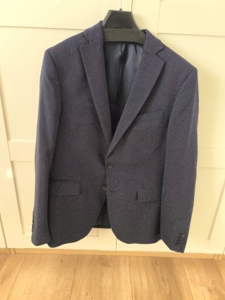 Traje Zara Azul Marino Hombre